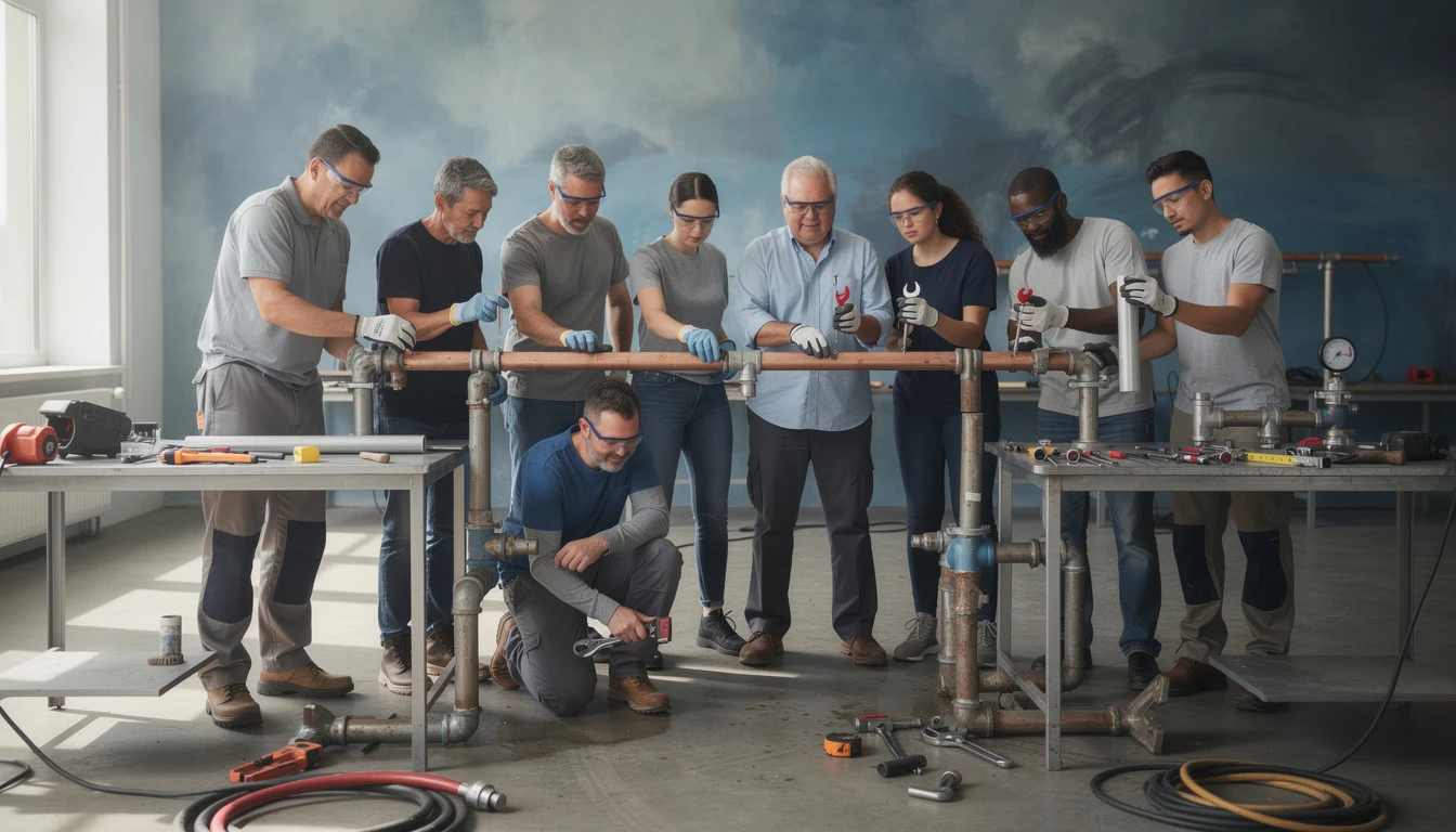 Formation rapide plombier
