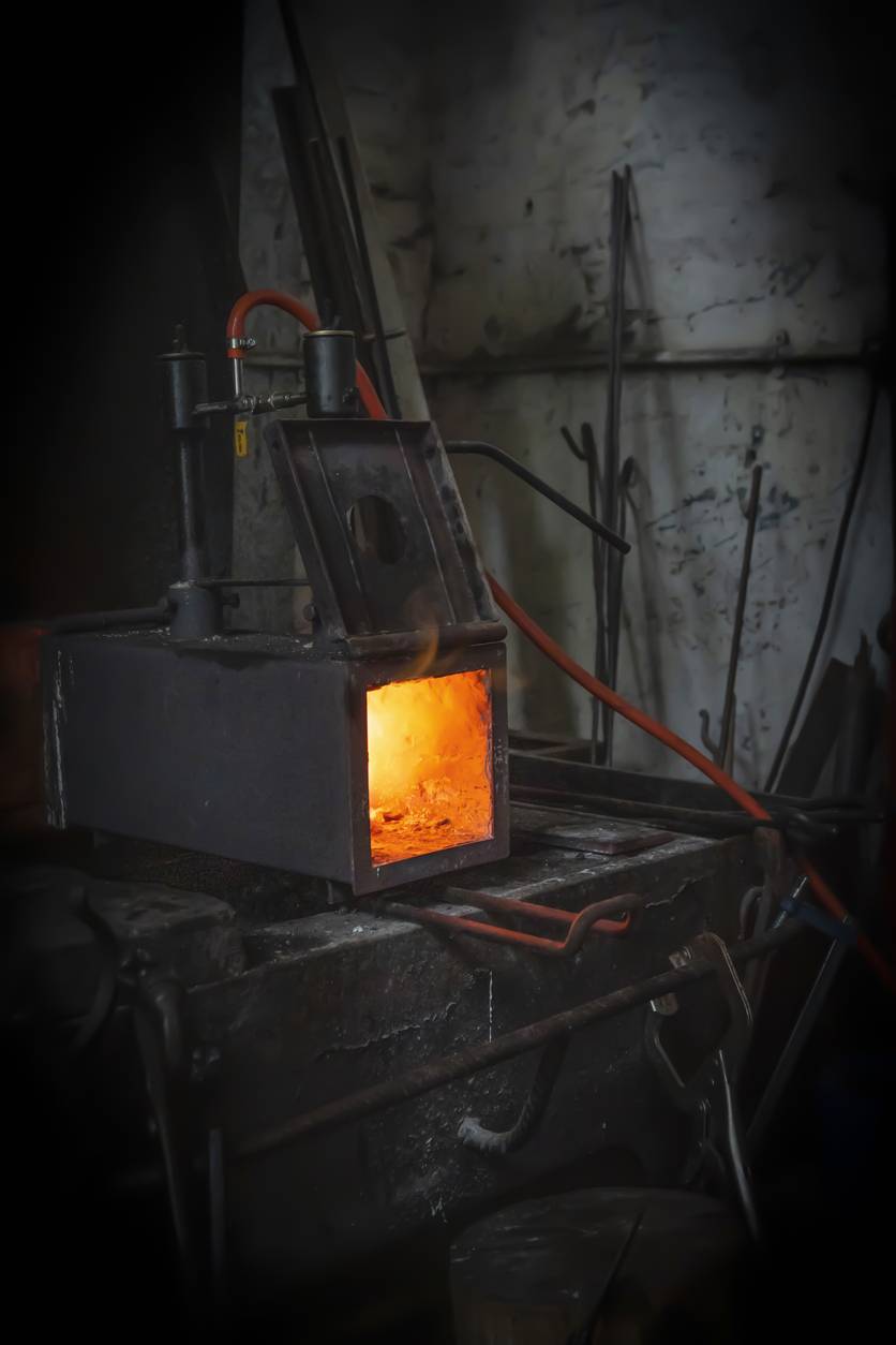 forge gaz forgeron maréchalerie métal